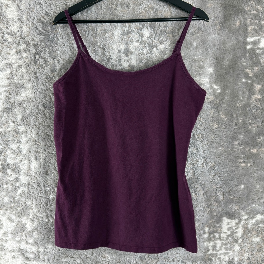 Torrid Plus Size 2 Adjustable Straps Cami Tank Top Purple Black Sleeveless Set 2
